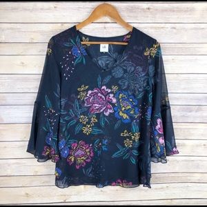 Bell Sleeve Cabi Olivia Top